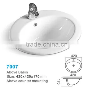Chaozhou Ceramic Sanitary Ware Ceramic Bathroom Basin,art Basin thumbnail-3