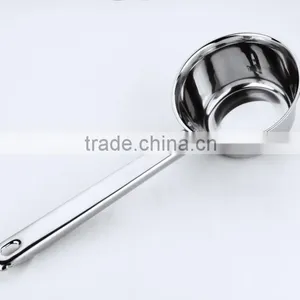 Modern Kitchen Designs Stainless Steel Long Handle Soup Ladle thumbnail-4