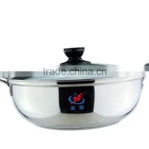 High Quality Small 201stainless Steel Stock Pot From Guangdong thumbnail-2