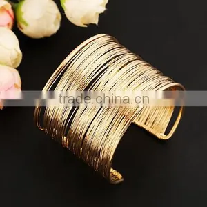 Fashion Women's Multilayer Strings Wristband Bangle Cuff Bracelet/ thumbnail-5