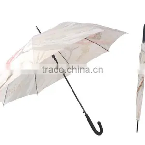 Standard Girl Painting Straight Umbrella Size thumbnail-1