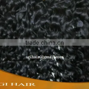 Shedding free Body Wave Remy Bright Natural Wave Color Hair Weaves Full Lace 100g thumbnail-1