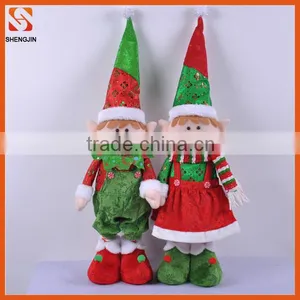 Hot Sale Factory Direct Sale Cute Christmas Elf Doll thumbnail-1