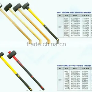 Stoning Hammer Pile Hammer Wooden Hammers Plastic Hammer thumbnail-2