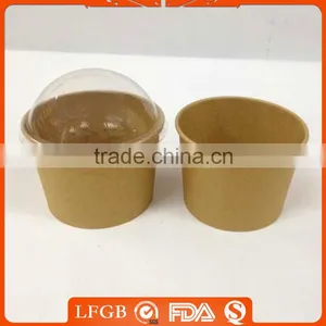 Customized Printing PE Coated Disposable Paper Soup Bowls With Lids thumbnail-3