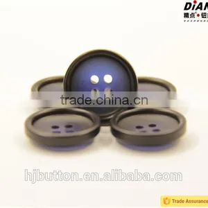 2016 DIAN Resin Buttonsblack and Blue Eco Friendly 4 Hole Personalized Buttons thumbnail-1