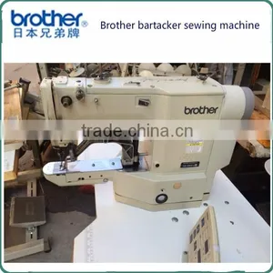 Computer Control Bartacking Used Brother 430D Button Sewing Machine thumbnail-1