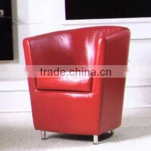 Hotel Lobby Sofa, Red Sofa Chair, Single Sofa, Sofa Chair for Hotel SF-607 thumbnail-1