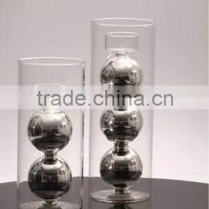 Decorative Glass Handicraft Candle Holder Glass Housewares thumbnail-1