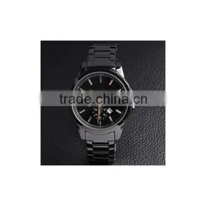 Japan Quartz Shiny Stainless Steel Metal Band Oem Watch for Men thumbnail-4