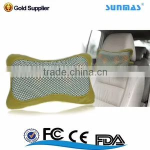 Sunmas HOT Jade Heat Therapy Products Jade Stone Massage Pillow thumbnail-3