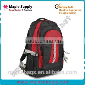 Red and Black Backpack Tactical Mountain Top Backpack thumbnail-1