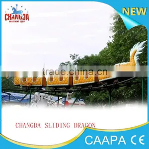 Slide Dragon Train Coaster !amusement Electric Mini Train for Kids thumbnail-3