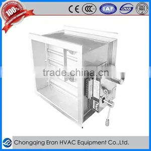 Plenum Galvanized Steel Electronic Air Vent Diffuser Damper in Hvac thumbnail-2
