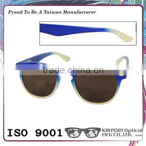 Trendy Round Shape Gradient Colour Super Vintage Retro Sunglasses thumbnail-4