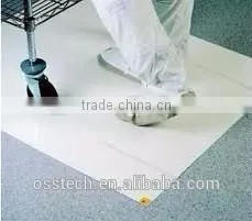 Good Quality Private Label Disposable Cleanroom Blue Sticky Mat thumbnail-1