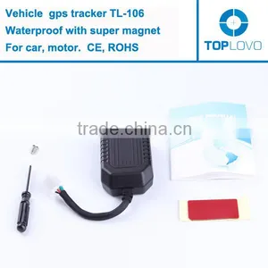 Manufacturer Mini Waterproof Vehicle Gps Tracker, Motorcycle Anti-theft Gps Tracker TL-106 thumbnail-1