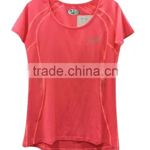 Santic Woman Custom Running Wear OEM Service Running Short Sleeve Shirt thumbnail-1