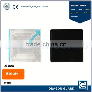 RF Eas Label With Barcode 4*4 & EAS Label With Barcode 4*4 Security & EAS Label 4x4cm thumbnail-1