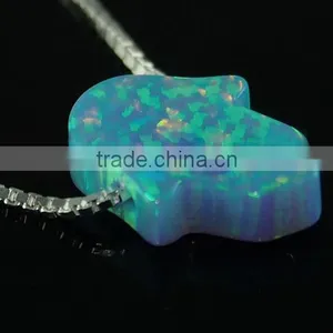 Many Colors!!! Wholesale 925 Sterling Silver Hamsa Hand Charm/Opal Gemstone Hamsa Hand Shape Opal Pendant Charm Quality Choice thumbnail-3