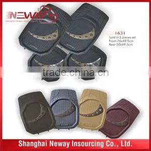Hot Selling Waterproof PVC Car Foot Mat thumbnail-1