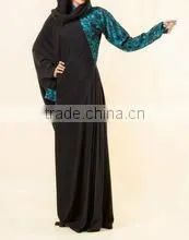 Manufacturer Wholesale Women Clothing Maxi Dress Fashion Muslim Abaya thumbnail-1
