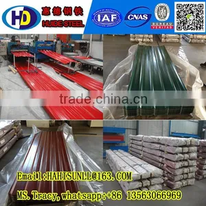 Very Popular Galvanized Sheet Material Corrugated Steel Sheet for Roofing thumbnail-1