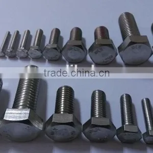 Saite Fastener DIN 931, DIN 933High Tensile Black Oxided Cold Formered Hex Headgrade 4.8 Grade 6.8 Grade 8.8 Grade 10.9s Etc thumbnail-2
