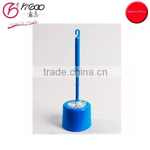 200038 Toilet Brush Shaped Toilet Brush Holder Set Gold Toilet Brush Holder thumbnail-1