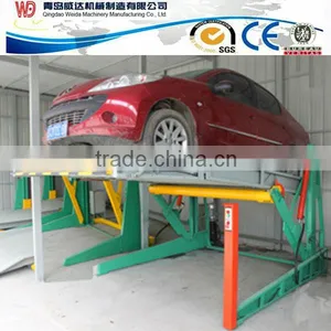 Portable Hydraulic Two Post Car Parking Equipment thumbnail-1