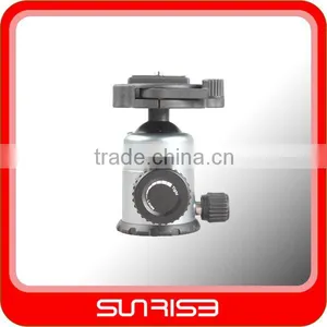 Sunrise Mini Portable Aluminum Tripod Ballhead Ball Head for Tripod Monopod Camera thumbnail-1