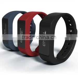 i5 Plus Smart Wristband Bracelet Bluetooth 4.0 Three Color Red,black,deep Blue thumbnail-2