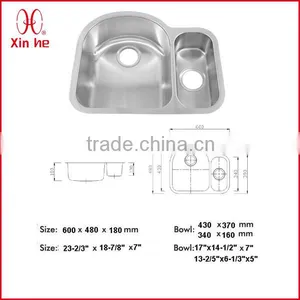 Stainless Steel China Kitchen Sinks thumbnail-1