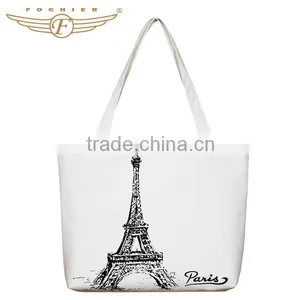 Fashion Tote Bag Design Eco-Friendly Shoulder Canvas Bag Quality Choice thumbnail-3