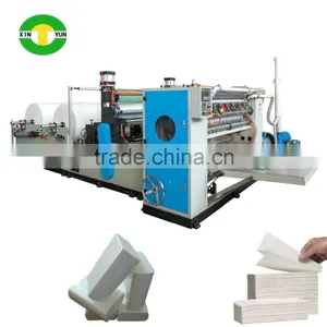 XY-BT-288B Automatic Z Fold Hand Towel Paper Machine With Glue Lamination thumbnail-1