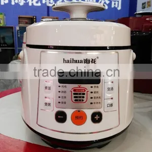 2016 New Cute Portable 2L White Black Pink Baby Multi Camping Rice Pressure Cooker Mini Travel Cookers With Handle thumbnail-1