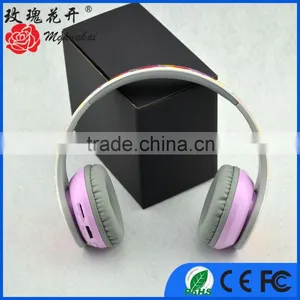 Fashion and Colorful Kids Headphones Without Cord With Speaker and Radio thumbnail-6