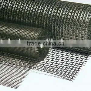 Fiber Glass Geogrid Coated With Bituman thumbnail-1