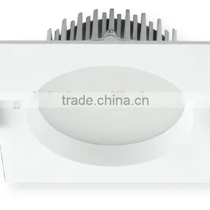 Dimmable Led Recessed Downlig 10W/12W/15W/18w Cutout 70mm/90mm SAA Approval Australia Standard Square Led Downlight thumbnail-1