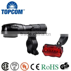 Aluminum 2000 Lumen Rechargeable Bike Front Headlight For Bicycle thumbnail-1
