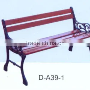 Outdoor Wooden Furniture Garden Bench Long Chair thumbnail-1