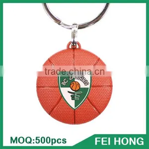 China Supplier Two Sided Printing Basketball Baseball Sports Key Holder thumbnail-3