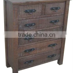 Wooden Drawer Chest,mango Wood Furniture thumbnail-1