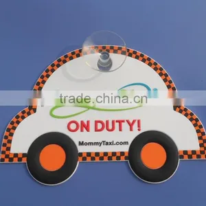 Baby on Board Car Sign Promotional Car Window Warning Sign With Suction Cup thumbnail-1
