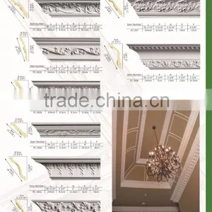 Panel Moulding Polyurethane Crown Moulding Good Price Beautiful New Modern Frame Moulding thumbnail-4