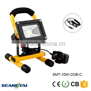 10W LED Outdoor Emergency Portable Rechargeable Flood Light Working Lamp thumbnail-1