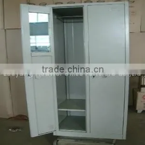 K-D Modern Single Door Steel Locker Cabinet Bedroom Furniture Design thumbnail-2