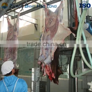 Cattle Skin Removing Machine With Motorized Elevating Roller for Cattle Slaughterhouse thumbnail-1