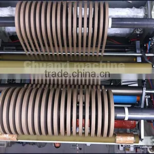 Circle And Straight Blades Automatic Roll Kraft Paper Tape Cutting Machine thumbnail-4
