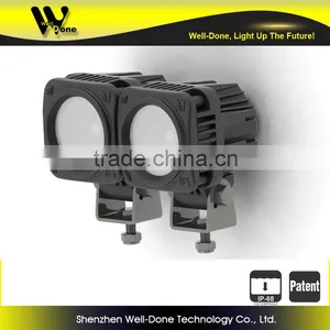 Original Design Manufacturer Oledone Hot IP68 Square 10W Dirt Bike LED Work Light thumbnail-2